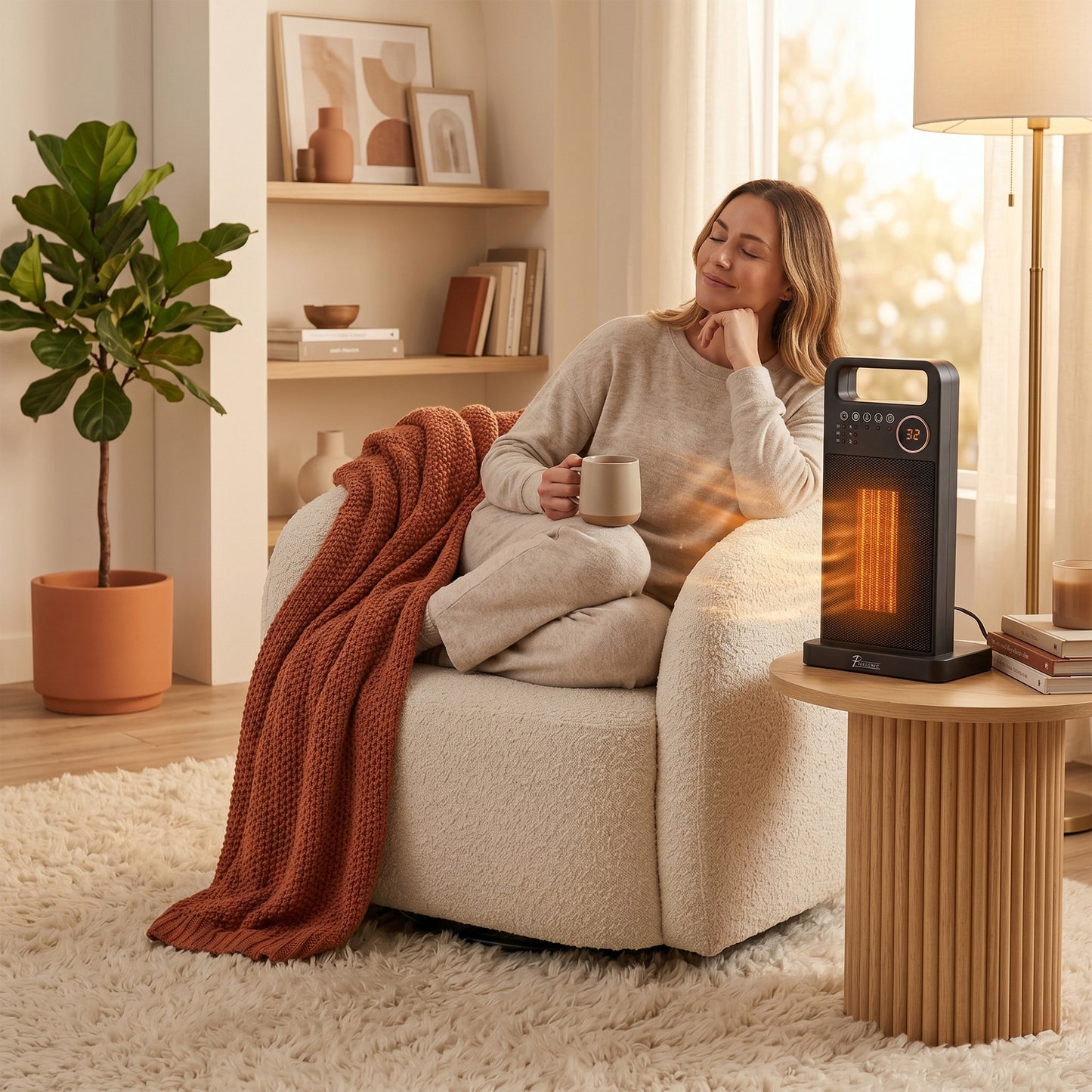 Pursonic Digital Oscillating Tower Heater