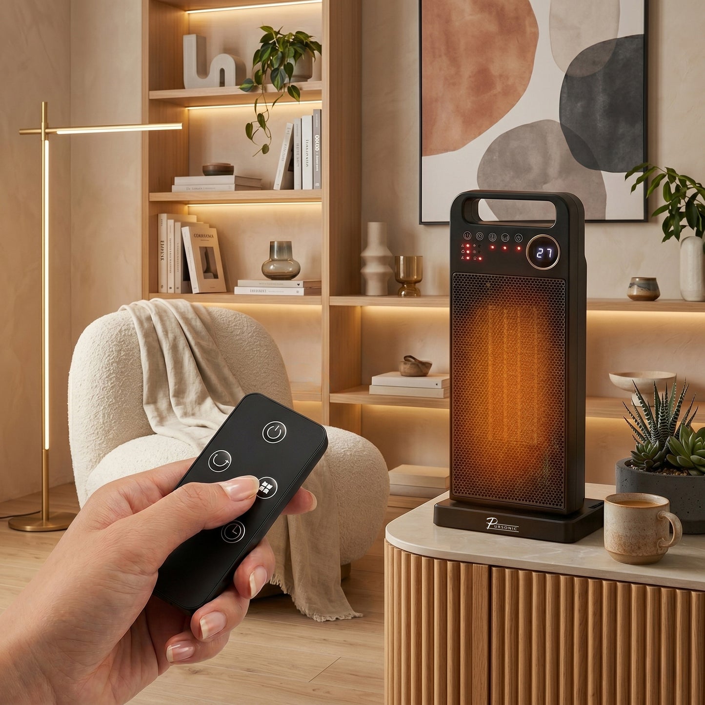 Pursonic Digital Oscillating Tower Heater