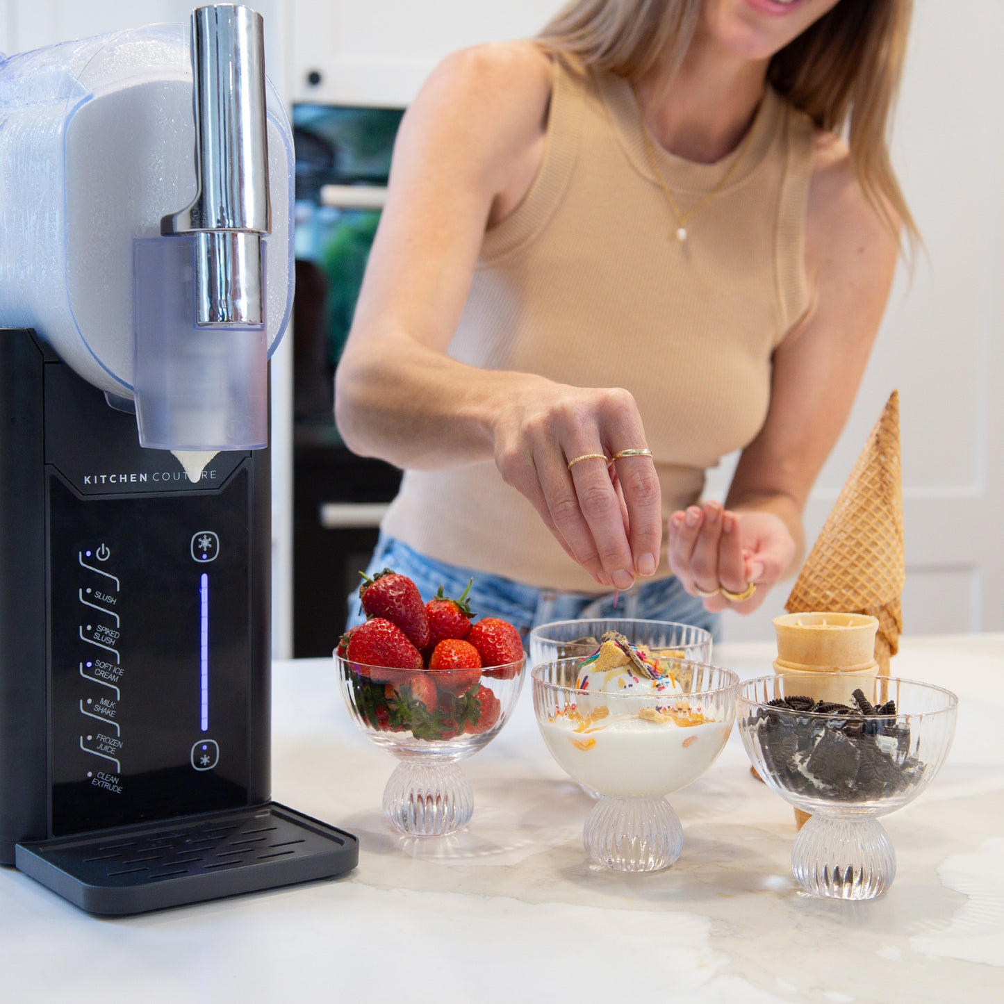 Kitchen Couture Slushie and Soft Serve Maker